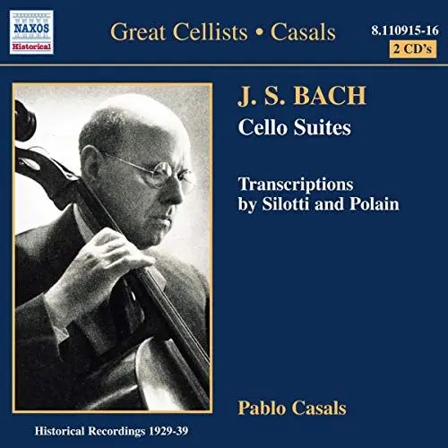 Produktbild: Great Cellists - Pablo Casals (Casals spielt Bach) (Aufnahmen 1929-1939)