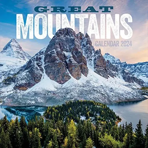 Produktbild: Great Mountains – Die höchsten Berge 2024: Original Carousel-Kalender (Mehrsprachig) (Kalender) (Wall-Kalender)