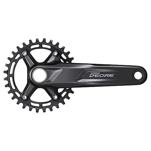 Produktbild: SHIMANO Unisex – Erwachsene M5100-1 Kettenradgarnitur, schwarz, Einheitsgröße