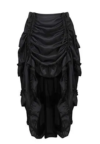 Produktbild: Grebrafan Steampunk Rock Damen Burleske (EUR(32-34) S, Schwarz)