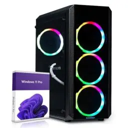 Produktbild: Greed® MK2 Pro - High End Gaming PC - Intel Core i7 12700F + Nvidia Geforce RTX 5070 12GB - Schneller RGB Computer + 4K Rechner mit 4,9 GHZ - 32 GB DDR4 RAM - Wasserkühlung - 1TB SSD - WLAN + W11 Pro