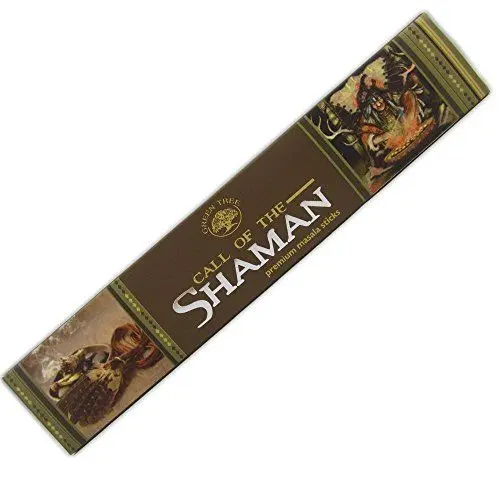 Produktbild: GREEN TREE CANDLE Call of The Shaman 15gr, Weiß