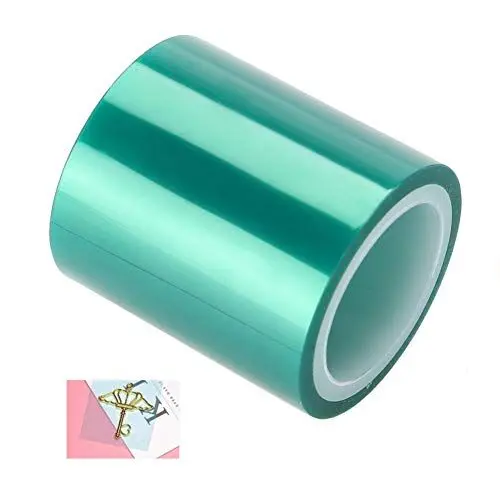 Produktbild: Green Craft Tape Nahtloses Klebeband ohne Spuren für Hohlrahmen Metal Expoy UV Harz Handwerk offene Lünette DIY Hilfswerkzeug für die Herstellung von Charm Anhängern Metal Craft PET Film