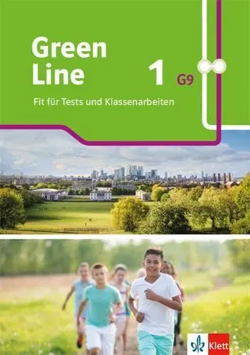 Produktbild: Green Line 1 G9: Fit für Tests und Klassenarbeiten. Arbeitsheft mit Lösungen und Mediensammlung Klasse 5 (Green Line G9. Ausgabe ab 2019)
