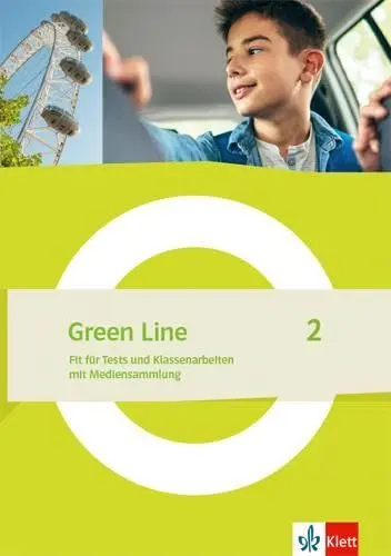 Produktbild: Green Line 2: Fit für Tests und Klassenarbeiten. Arbeitsheft mit Lösungen und Mediensammlung Klasse 6 (Green Line. Ausgabe ab 2021)