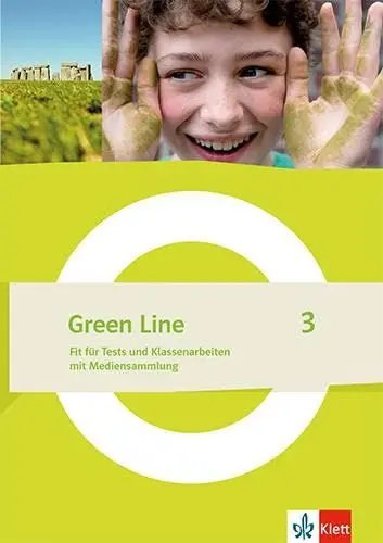 Produktbild: Green Line 3: Fit für Tests und Klassenarbeiten. Arbeitsheft mit Lösungen und Mediensammlung Klasse 7 (Green Line. Ausgabe ab 2021)