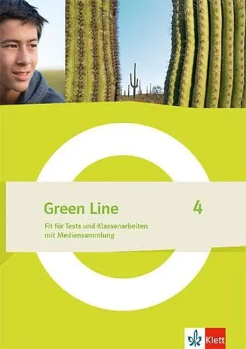 Produktbild: Green Line 4: Fit für Tests und Klassenarbeiten. Arbeitsheft mit Lösungen und Mediensammlung Klasse 8 (Green Line. Ausgabe ab 2021)
