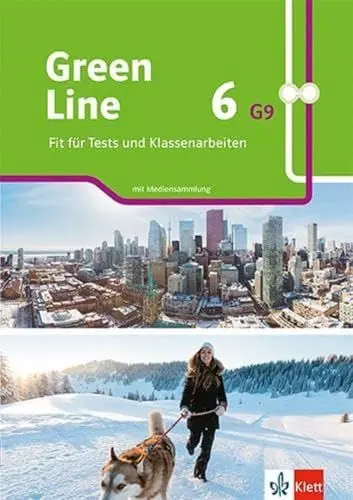 Produktbild: Green Line 6 G9: Fit für Tests und Klassenarbeiten. Arbeitsheft mit Lösungen und Mediensammlung Klasse 10 (Green Line G9. Ausgabe ab 2019)