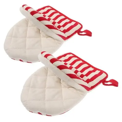 Produktbild: GREENADSCAPE Verdicken Sie Küchenhandschuhe Ofenhandschuhe Hitzebeständig Praktischer Ofenhandschuh Isolierte Handschuhe Für Die Bäckerei Im Restaurant Zu Hause