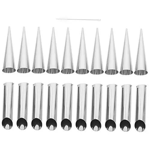 Produktbild: GREENADSCAPE Croissant-backformen-Set 1 Set Aus Croissant-röhrenformen Aus Für Dänisches Gebäck Antihaftbeschichtet
