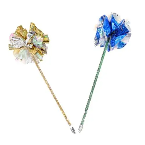 Produktbild: GREENADSCAPE 2pcs Fisch Interaktive Aquarium Training Für Fische Aquarium Dekorative Stick