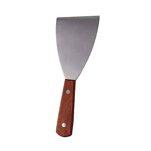 Produktbild: GREENADSCAPE 2 Stücke Edelstahl Spatel Set Steak Pfannkuchen Backen Schaufel Holzgriff Für Kochen