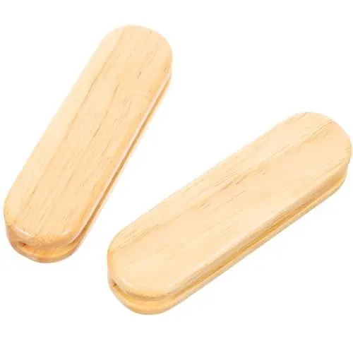 Produktbild: GREENADSCAPE 2St Pfannengriffhülse Topfgriffabdeckung Verbrühungsschutz-Wok-Griffhüllen Topfgriffschutz grillplatte pfanne holzgriff Topfhalter Hülse Griffhülsen für Bratpfannen Kautschukholz