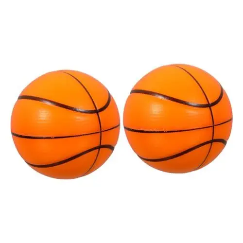 Produktbild: GREENADSCAPE 2stücke Basketball Cake Toppers Dekoration Für Geburtstagsfeiern Hochzeit Shower Aus Hochwertigem Für Kuchen Desserts Und