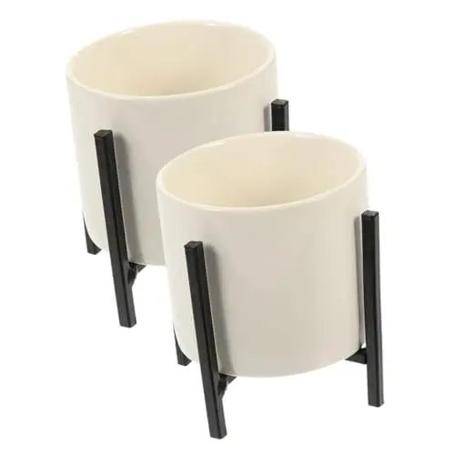 Produktbild: GREENADSCAPE Küche Essstäbchenhalter Keramik Utensil Container 2 Stücke Set Essstäbchen Löffel Gabeln Lagerung Organisieren Küche
