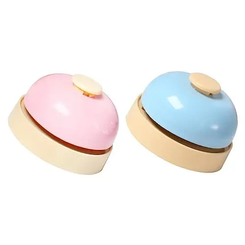 Produktbild: GREENADSCAPE 2st Haustier Glocke Töpfchen-trainingsglocken Für Haustiere Trainingsglocken Für Hunde Interaktives Spielzeug Für Hunde Haustierfutter Glocke Hundetrainingsglocke Welpe Plastik