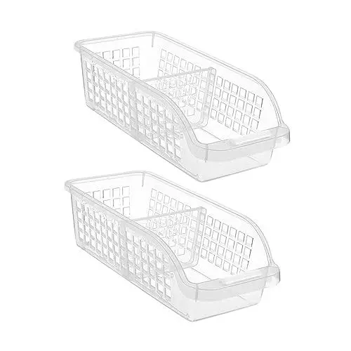 Produktbild: GREENADSCAPE Lebensmittelbehälter Kühlschrank-organizer Stapelbare Aufbewahrungsboxen Kühlschrank-organisationsboxen Gemüseregal