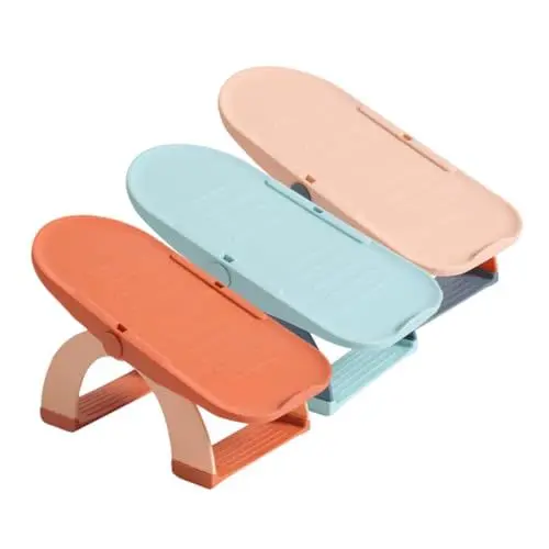 Produktbild: GREENADSCAPE 3St Schuhregal Lagerregal für Schuhe schuhstapler lagerung Regalständer Regalstützen Schuhaufbewahrung Schuhspanner schuhhalter Schuhverwahrung Pantoffelhalter Schuhfächer pp