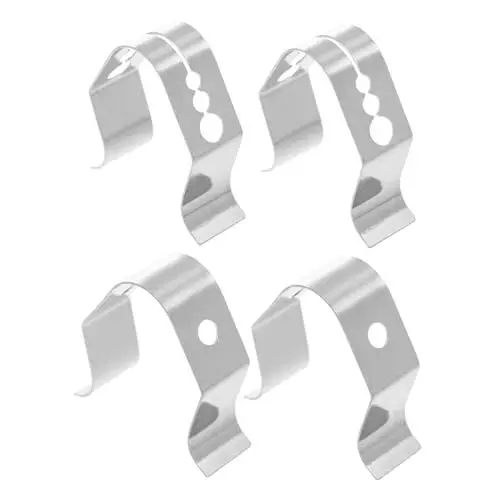 Produktbild: GREENADSCAPE 4 Stück Thermometer-Befestigungs clip Halteklammern Langlebiger Thermometer-Sondenclip Thermometer Halterung Grillthermometer-Clip Halterungen für Thermometersonden Backzubehör