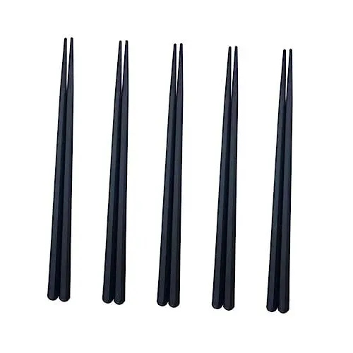 Produktbild: GREENADSCAPE Sushi-essstäbchen 5er-pack Sechseck-design Hart Für Asiatisches Zuhause Restaurant