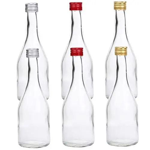 Produktbild: GREENADSCAPE 6st Klare Flasche Mini-saftflaschen Mini-milchkännchen Outdoor-saftflasche Mini-schnapsflaschen Tragbare Wasserflasche Kaffeebehälter Versiegeln Getränkebehälter Glas Transparent