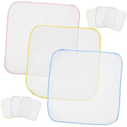 Produktbild: GREENADSCAPE 9St Speichelwischer pflegeprodukte waschtücher geschenksets für babys Sabberlätzchen für Babys rülpst handtücher quadratisches Tuch wasserabsorbierendes Handtuch