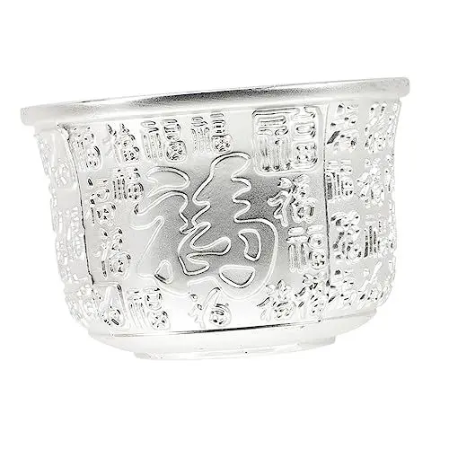 Produktbild: GREENADSCAPE Getränkevorräte die chinesen getranke kühlen teesets espresso cup weisweinglasser Retro-Tasse wiederverwendbarer Weinbecher bequemer Weinbecher Hausversorgung Zinklegierung Silver