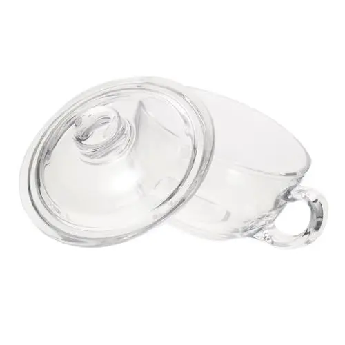 Produktbild: GREENADSCAPE Frühstücksschüssel Aus Glas Haferflocken-suppenschüssel Mit Deckel Lebensmittelechtes Material Für Reis Salat Joghurt Für Zuhause