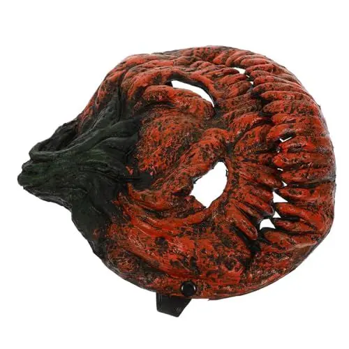 Produktbild: GREENADSCAPE Kürbismaske Kürbis Cosplay Maske Halloween Party Maske Neuartige Maske Karnevalsmaske Halloween Masken Maske Für Karneval Kürbis Design Maske Interessante Maske Cosplay