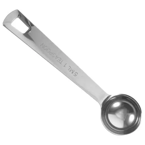 Produktbild: GREENADSCAPE Messlöffel Präzise Küchenmessung Für Backen Und Kochen Robust Und Langlebig Für Trockene Und Flüssige Zutaten Praktisch Mit Aufhängeloch