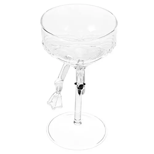 Produktbild: GREENADSCAPE Rotweinglas Brautdusche Kelch Party-cocktailbecher Kreative Weingläser Klarer Weinkelch Bargläser Kreative Cocktailbecher Hochzeitsbecher Dekorative Cocktailgläser Transparent