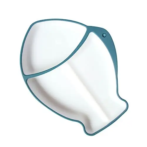 Produktbild: GREENADSCAPE Saugnapf Für Kinder Fischform Saugnapf Für Den Haushalt Trainingsteller Saugnapfschalen Für Babys Kleinkindteller Mit Saugnapf Serviertablett Für Babys Futternapf Für