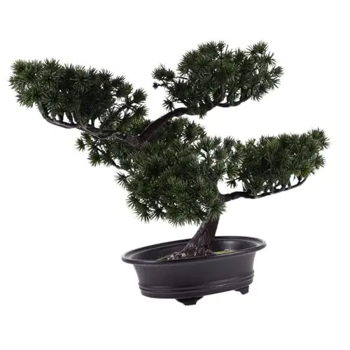 Produktbild: GREENADSCAPE Künstlicher Bonsai Baum Kunststoff Dekoration Für Wohnräume Büro Und Bad Pflanze Im Topf Und Langlebig Für Hausgeschenke Und Hochzeiten