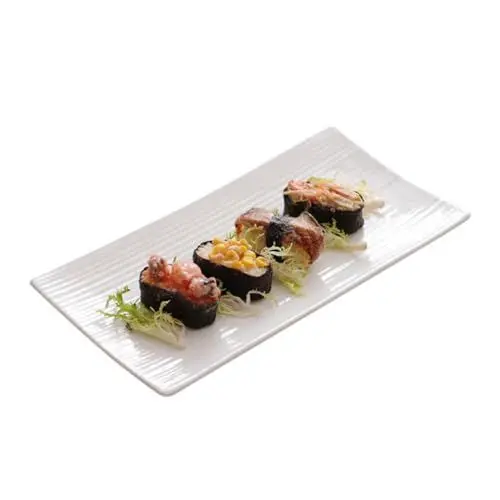 Produktbild: GREENADSCAPE Brotbackform Aus Keramik Brotbackform Zum Backen Steakteller Sushi-teller Westliche Speisen Weiß 25 4 Cm Zufällige Farbe
