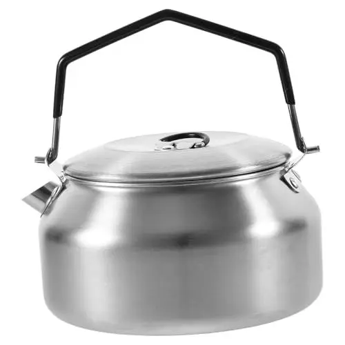 Produktbild: GREENADSCAPE Outdoor-überlebensausrüstung – Edelstahlkessel 304-teekessel-set Tragbarer Camping-wassertopf Kochgeschirr Für Den Herd
