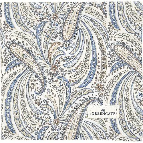 Produktbild: GreenGate Elva Stoffserviette beige 40x40cm