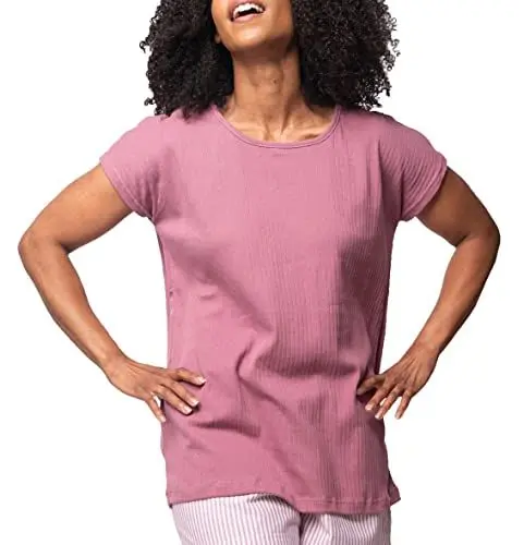 Produktbild: greenjama Pyjama Damen kurz aus Bio Baumwolle, nachhaltig und GOTS-Zertifiziert