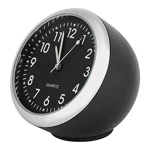 Produktbild: Greensen Auto-Armaturenbrett-Digitaluhr, Mini-Auto-Quarzuhr, Digitale Zeigeruhren, Dekoration mit Nachtlichtuhren, Leuchtende Autouhr für Armaturenbrett, Boot, Fahrrad, Zuhause, Autos, Boot, Fahrrad