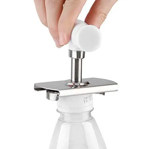 Produktbild: Greensen Deckelöffner Manueller Verstellbarer Glasöffner und Dosenöffner aus Edelstahl Arthritis Glasöffner für zu Hause, Hotel, Camping und Picknick