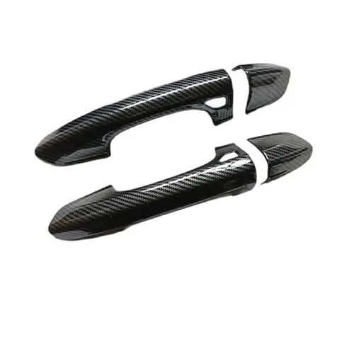 Produktbild: GRFIT Griffdekoration Auto Carbon Faser Stil Zubehör Äußere Türgriff Abdeckung Aufkleber Teile Für Ford Für Mustang 6 MK6 S550 2015-2023