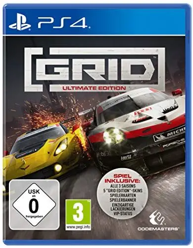 Produktbild: GRID ULTIMATE EDITION - (PlayStation 4)