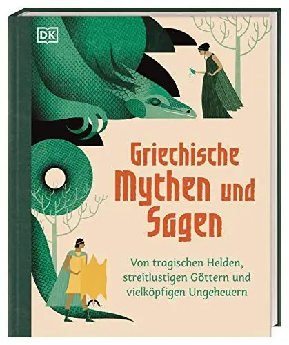 Produktbild: Griechische Mythen und Sagen: Von tragischen Helden, streitlustigen Göttern und vielköpfigen Ungeheuern. Spannendes Sachwissen für Kinder ab 8 Jahren