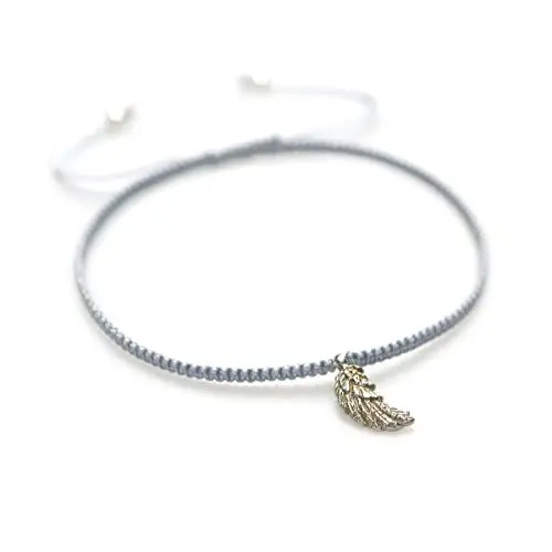 Produktbild: Griechische Mythologie Handgemachtes Glücksarmband - Hermes (Der Gesandte Gott) - Kommunikations und Verhandlungsarmband Verstellbares Armband aus 925 Sterlingsilber für Damen, Herren, Mädchen, Jungen