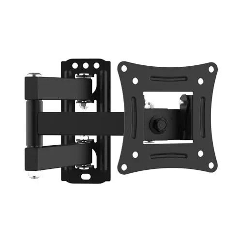 Produktbild: GRIFEMA GB1008-1 Monitor Wandhalterung Fernseher für 13-32”, Monitor Halterung Wand Schwenkbar Neigbar Ausziehbar, bis zu 20kg, VESA 100x100mm und 75x75mm,Bildschirmhalterung 360°Drehbar