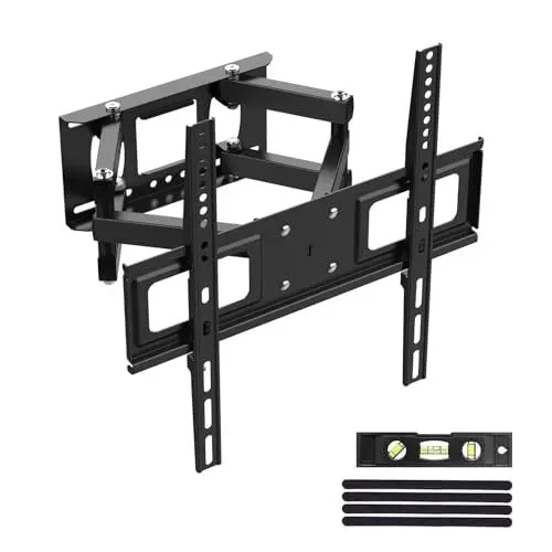 Produktbild: GRIFEMA TV Wandhalterung Fernseher für 26-65 Zoll TV Halterung Schwenkbar Neigbar Ausziehbar Universal Fernsehhalterung Wand bis zu 35kg, Max. VESA 400 x 400mm Einfache Installation