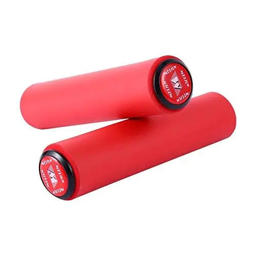 Produktbild: Ergonomische Universal-Fahrrad-Griffe aus Silikon, für Mountainbike/BMX, Fahrrad-Lenker-Griffe , rot
