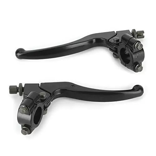 Produktbild: Griffe Kupplung Moped,Tbest Mofa Bremshebel,Mofa Bremshebel,Powersports Bremshebel,Paar Universal-Motorrad-Kupplungshebel Trommelbremsgriff Für Dirt Bike Atv Mit 22 Mm Lenker