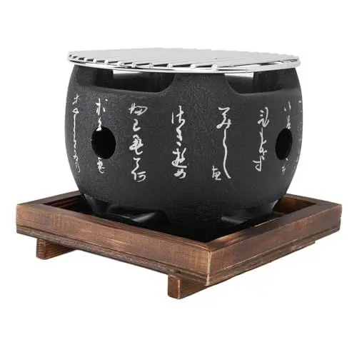 Produktbild: Sieben-Flammen-Herd Im Japanischen Stil, Runder Grill Im Japanischen Stil, Schnelles Aufheizen, für Familienfeiern (S)