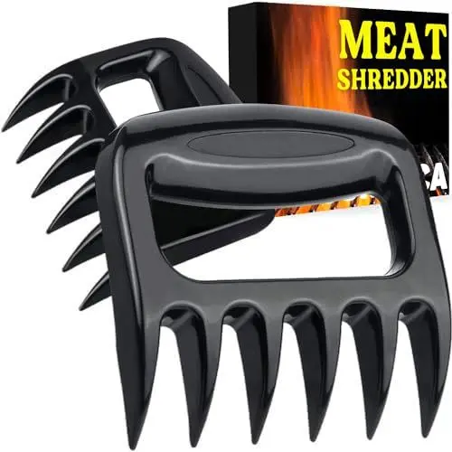 Produktbild: SURDOCA Pulled Pork Krallen Gabeln - Garten Grills & Zubehör Grillbesteck Gabeln, Männer Geschenk Geschenke für Papa, Grill Zubehör Grillzubehör, Gasgrill Zubehör, BBQ Zubehör, Kochen Zubehör Gadgets