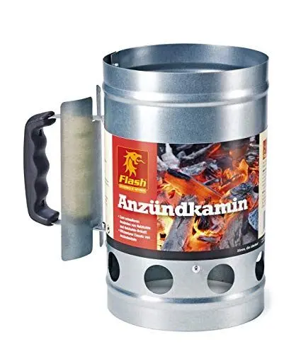 Produktbild: Grill-Anzündkamin mit Sicherheitsgriff